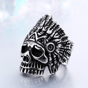 indiana skull stainless steel ring 6 300x300 - Indiana Skull Stainless Steel Ring