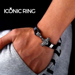 Thor Mjolnir Hammer bracelet 1 300x300 - Iconic Ring