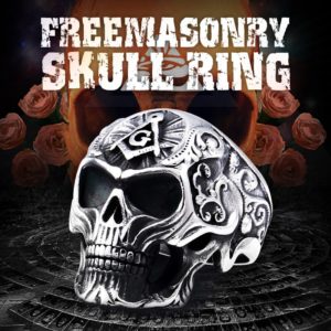 freemasonry skull ring 300x300 - Freemasonry Skull Ring