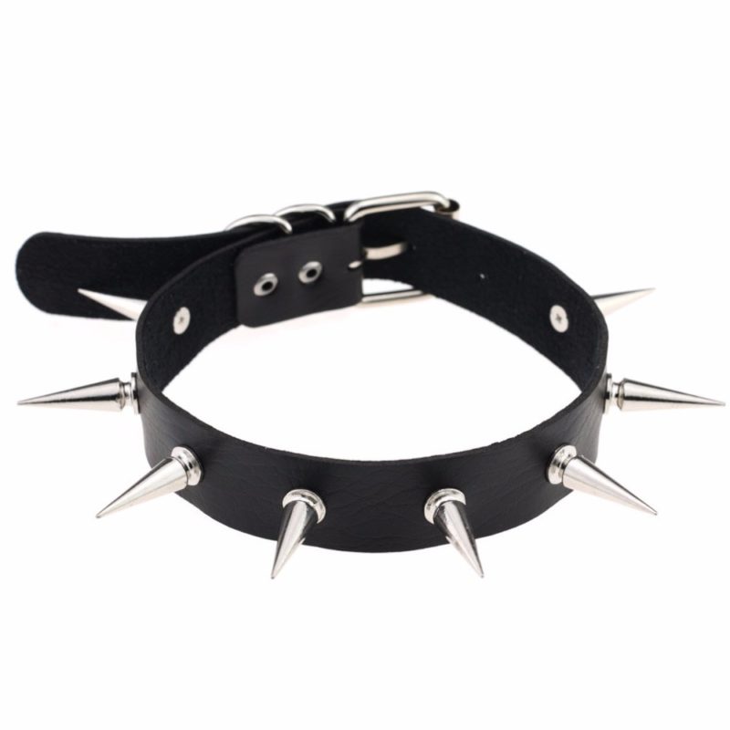10995 2293119dd79d966d2ff487b0df0124ad 800x800 - Women's Punk Style Spikes Choker Necklace