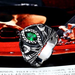 BEIER Animal product Aragorn II Barahir snake Stainless Steel One Ring Of Power Men jewelry Fashion 4 300x300 - Aragorn Barahir Ring